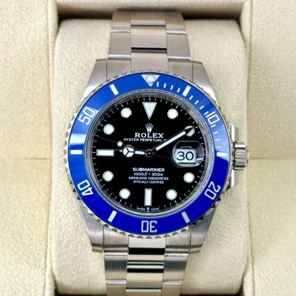 2024 Rolex Submariner “Cookie Monster ” 41mm 126619LB White Gold Black Dial
