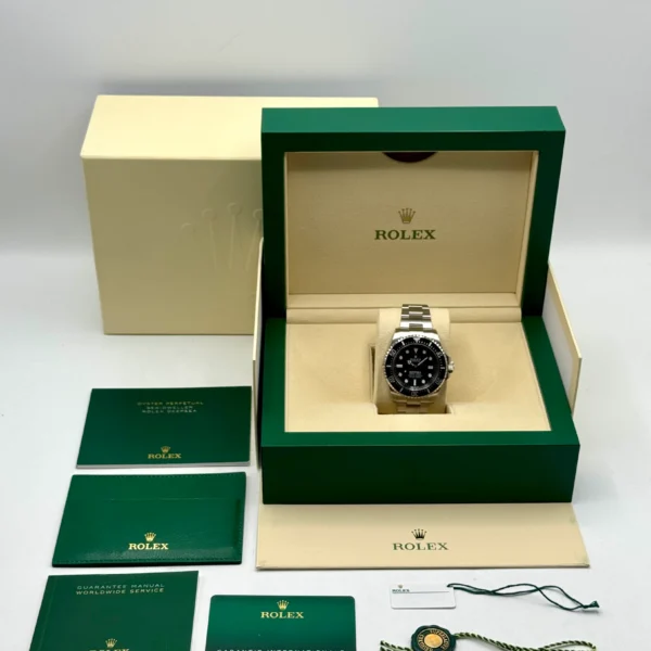 NEW 2025 Rolex Deepsea 44mm 136660 Stainless Steel Black Dial