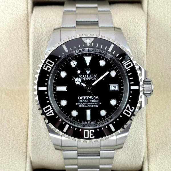 NEW 2025 Rolex Deepsea 44mm 136660 Stainless Steel Black Dial
