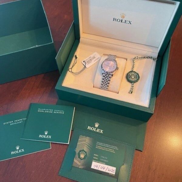 Rolex Datejust-2025 31mm Gold/SS Pink Dial