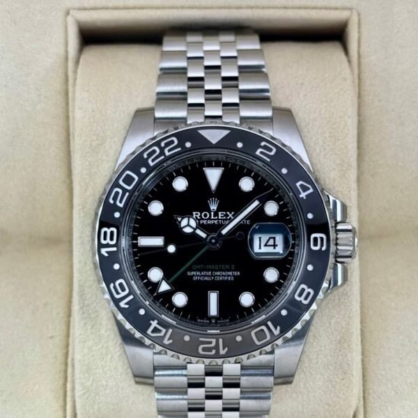 Rolex GMT Master II Bruce Wayne 2025 Jubilee Ref. 126710GRNR