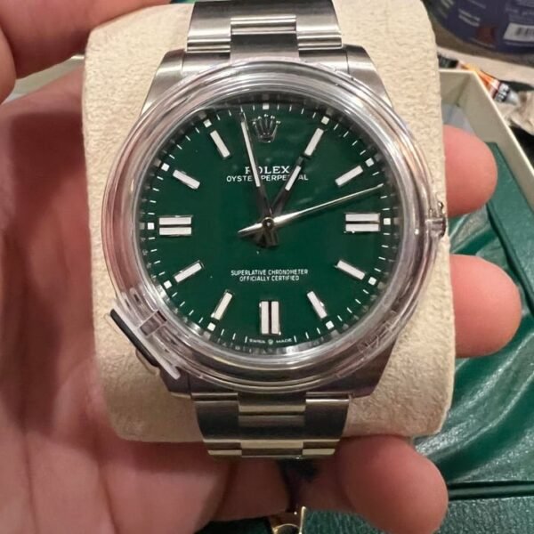 2025 Rolex OP Green Dial