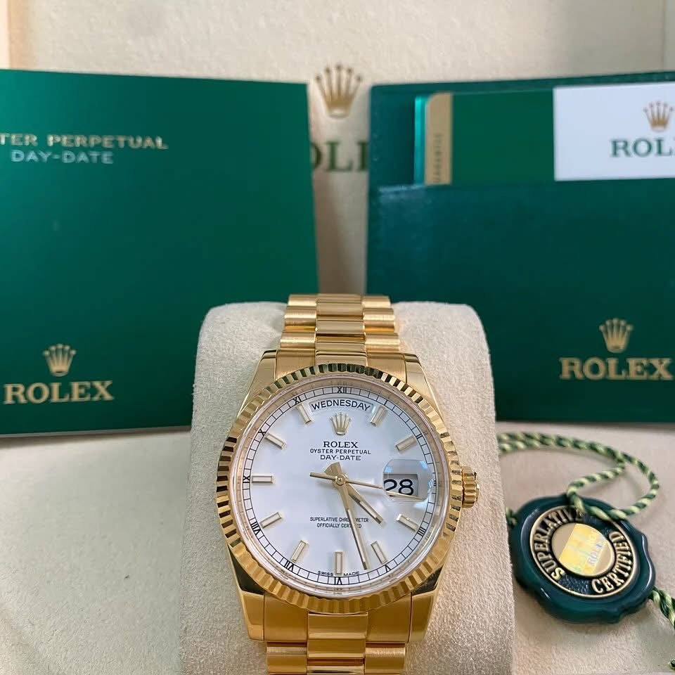 Pre-owned 2017 Rolex Day-Date 36 - Image 2