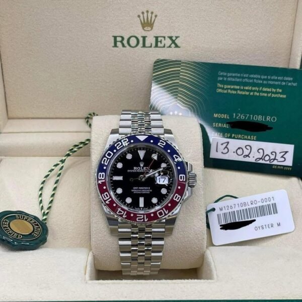 Rolex GMT Master II “PEPSI” 126710BLRO 2023